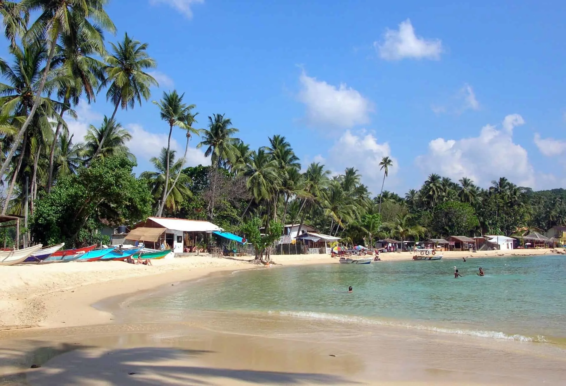 Unawatuna Beach - the towns main beach