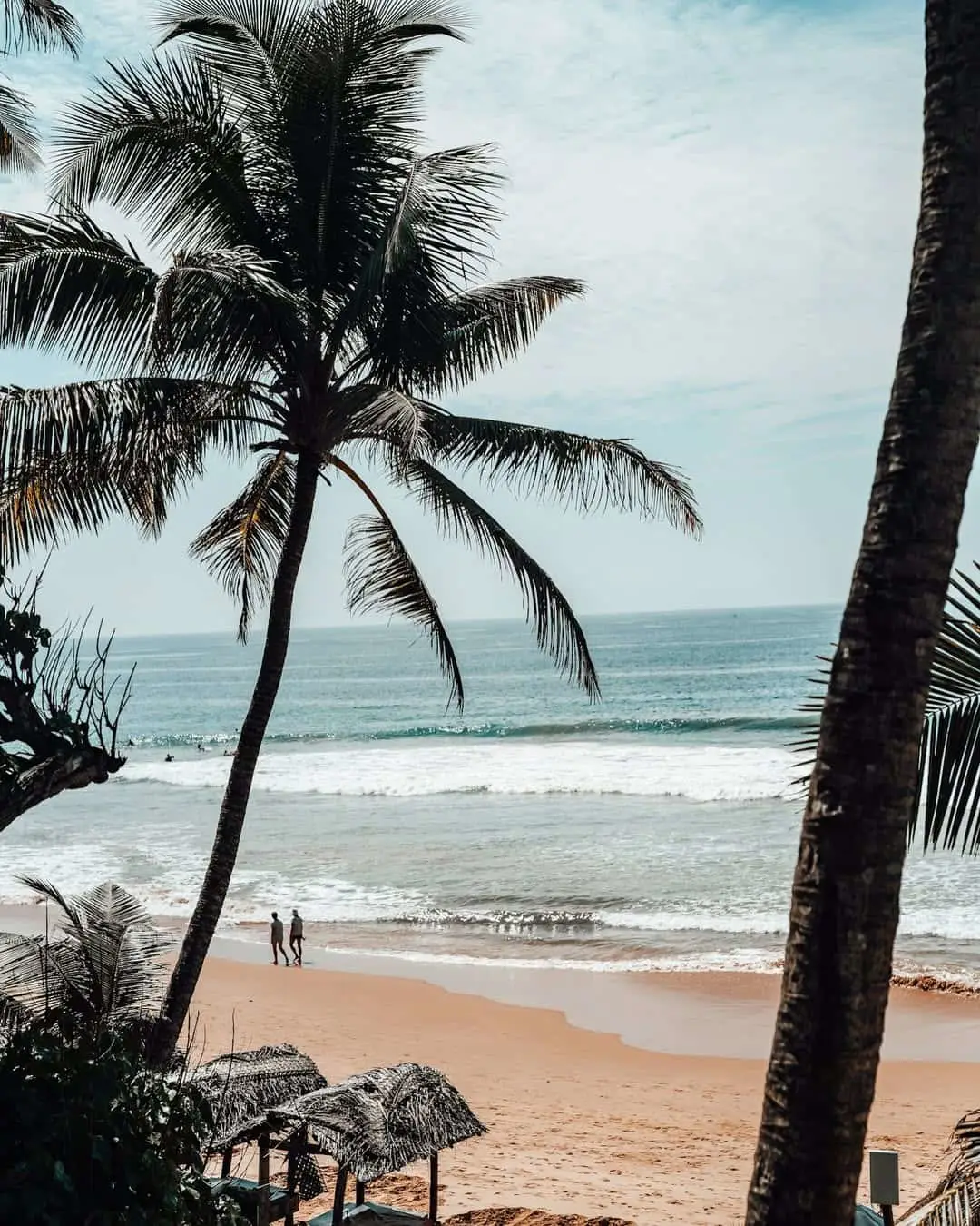 Ocean views from one of these best restaurants in Hikkaduwa