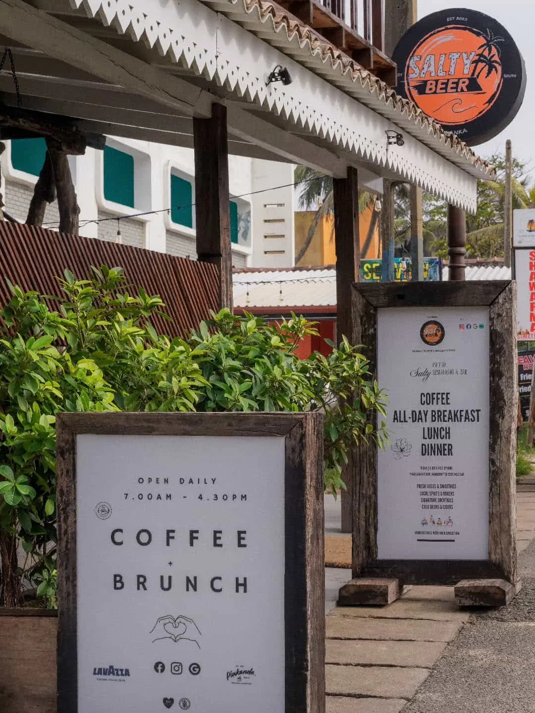 Exterior entrance of SaltyBeer