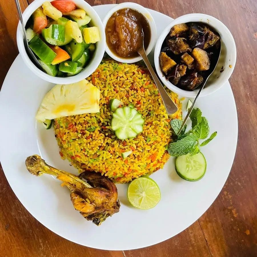 Local Sri Lankan cuisine
