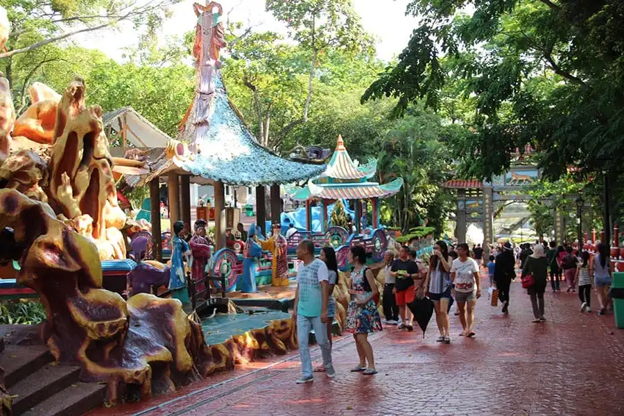 Displays within the Haw Par Villa