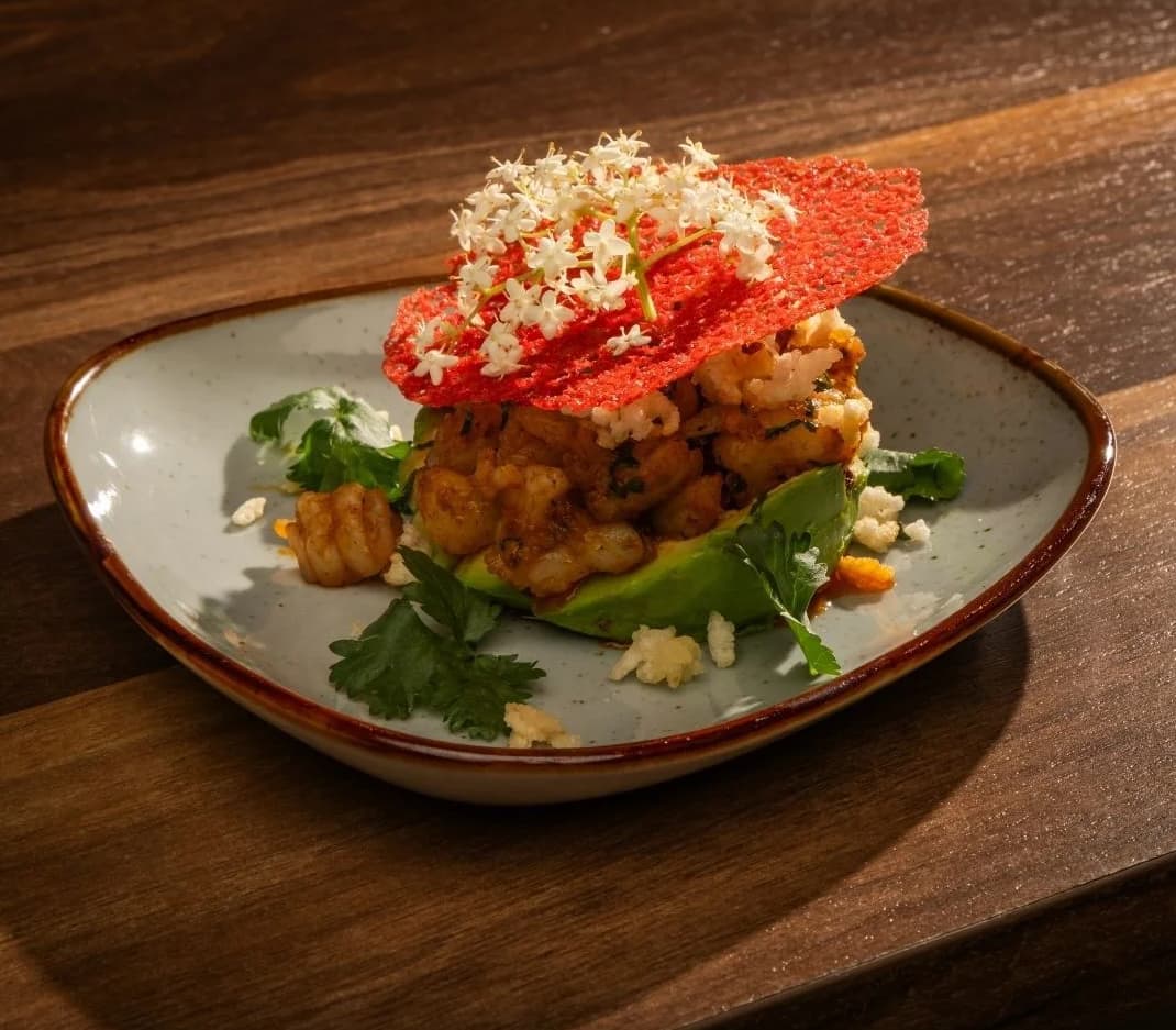 Food plates available at the Taylor's, inspired by local ingredients of SEA