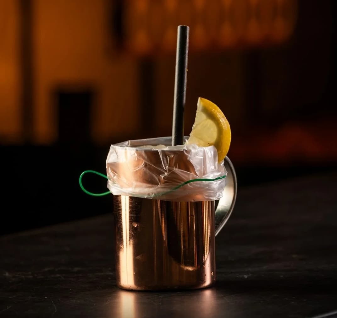 Drinks inspired by Sinagporean favorites, this one a koppie kofi