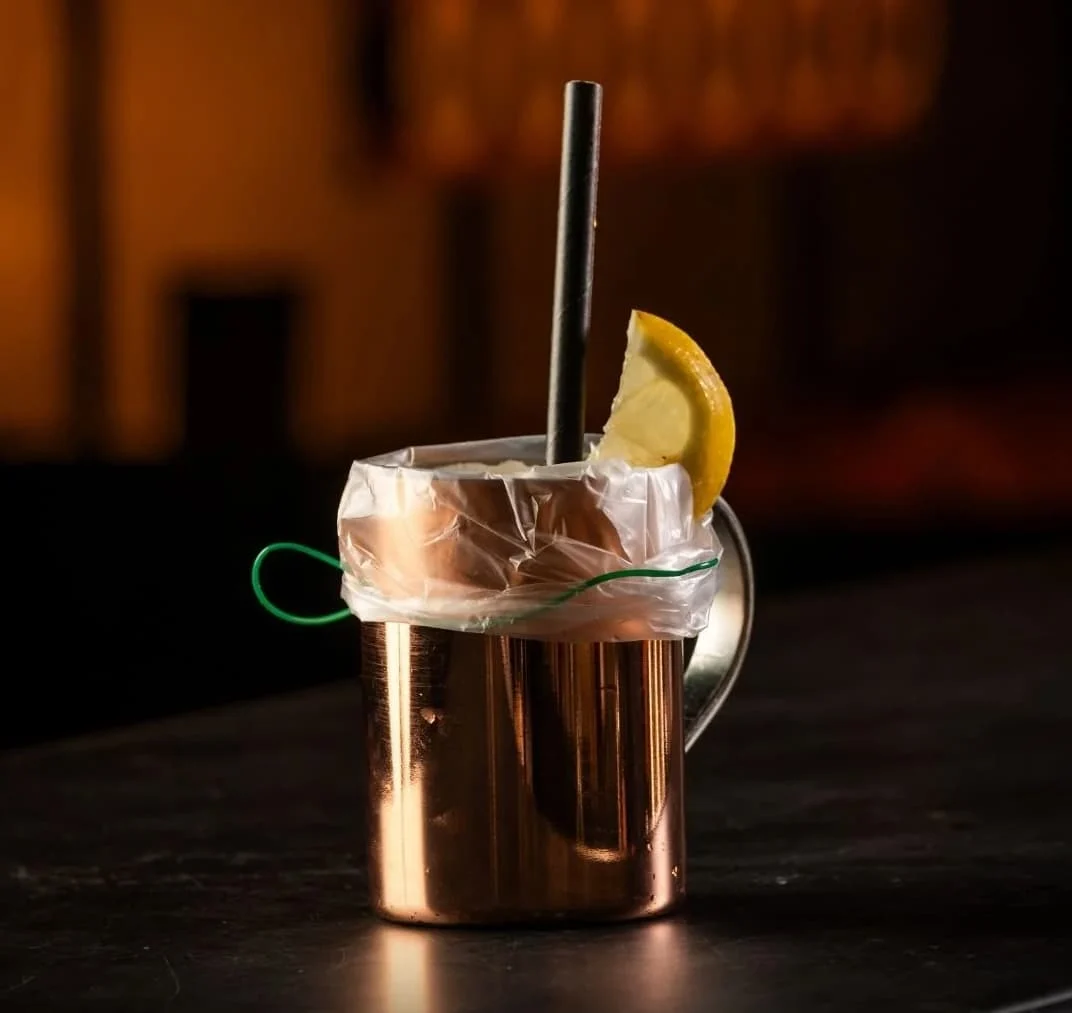 Drinks inspired by Sinagporean favorites, this one a koppie kofi