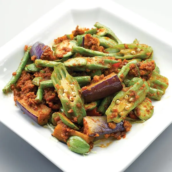 dish titled 'sambal king'