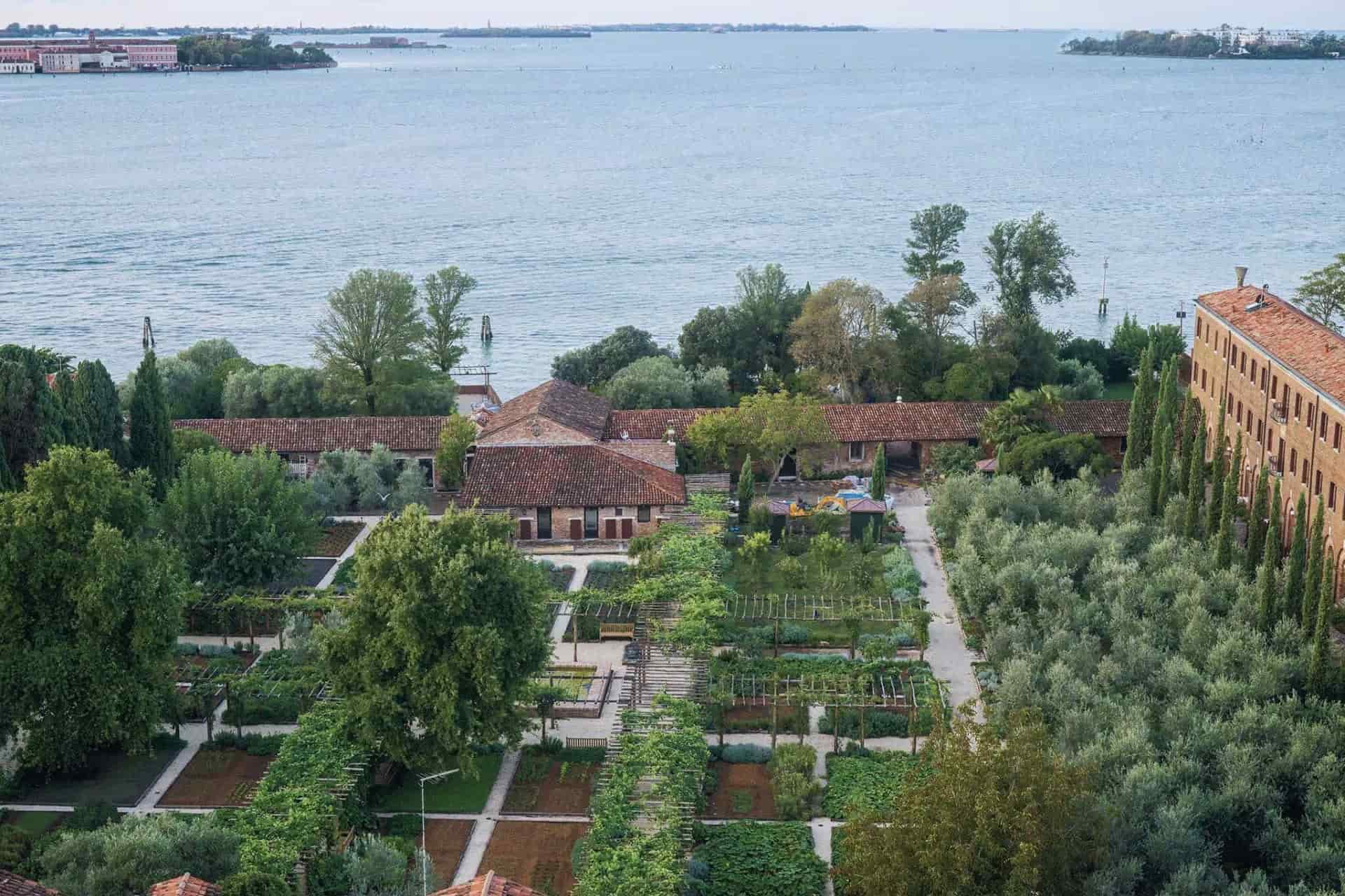 Convent Garden of the Redeemer on Giudecca Island