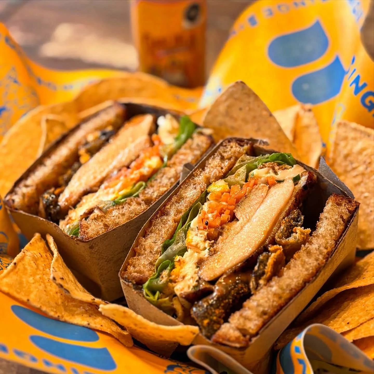 Pork loaded sandwich