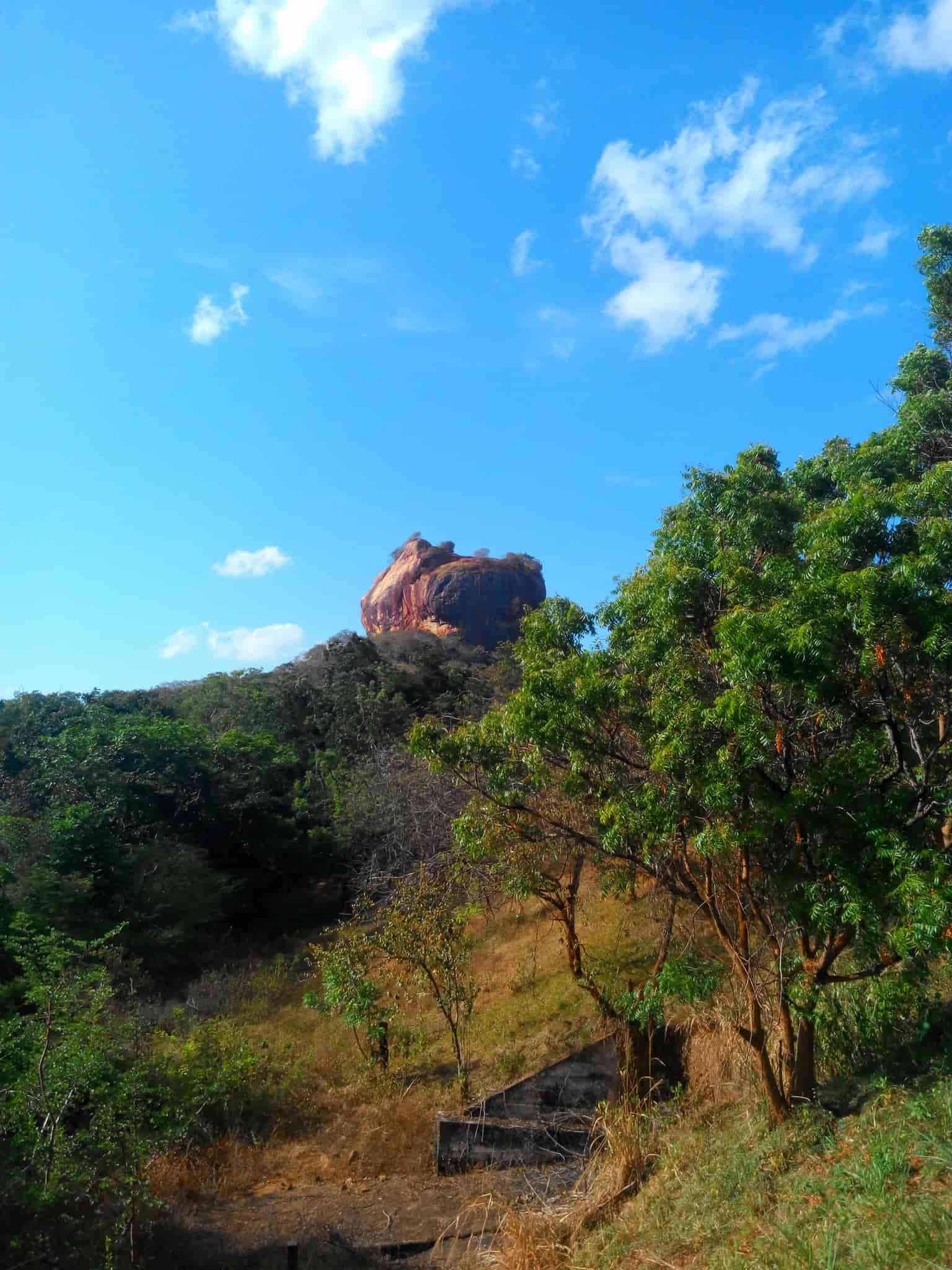 Views of Sigiriya Rock