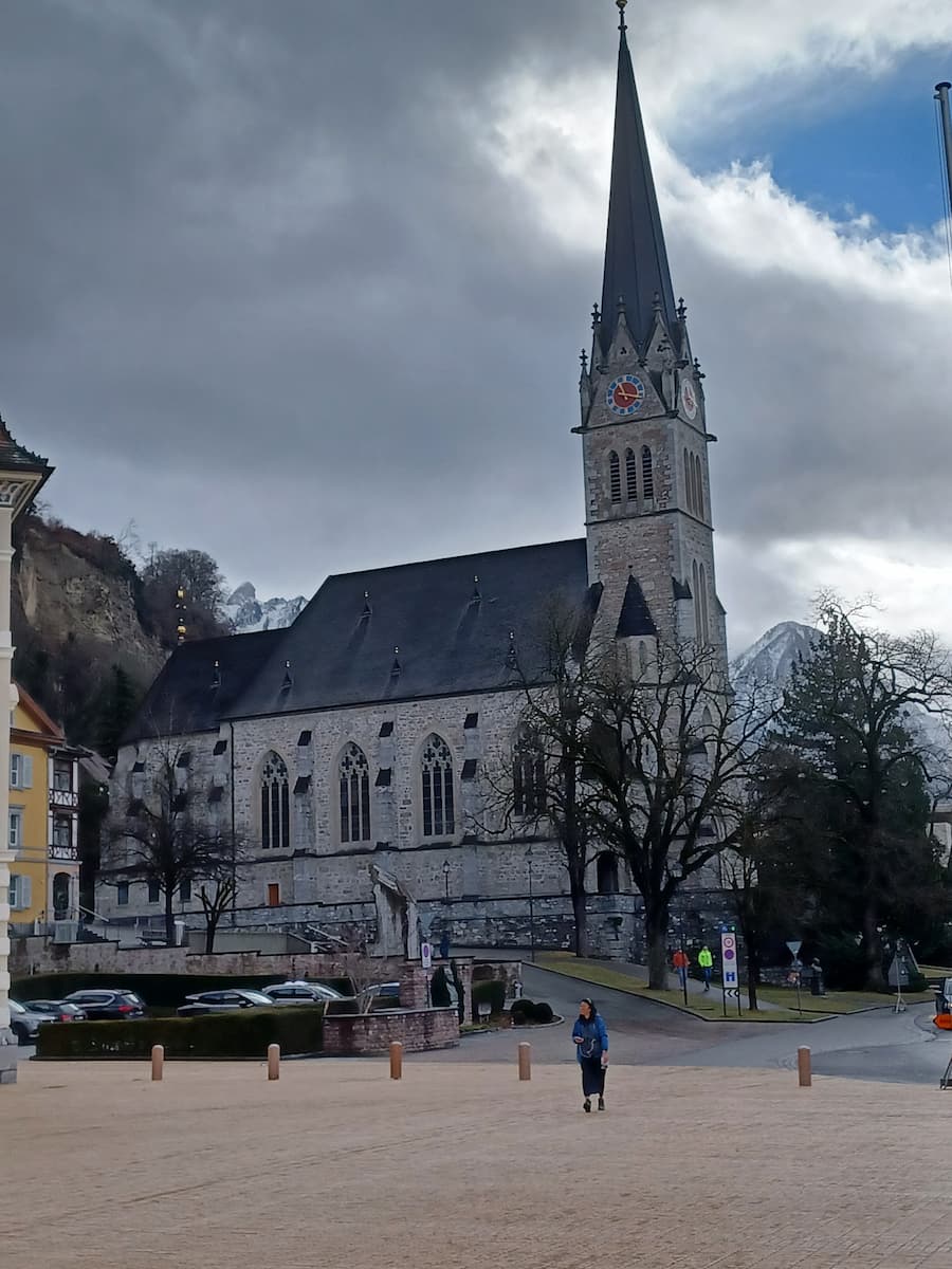 the cathedral of st florin is a church in vaduz liechtenstein