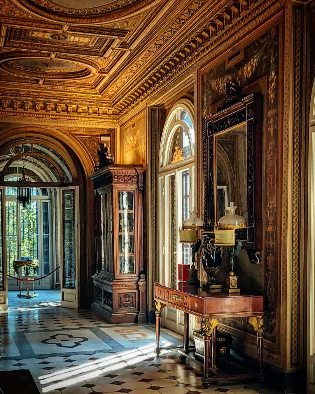 Interiors of the medieval musuem