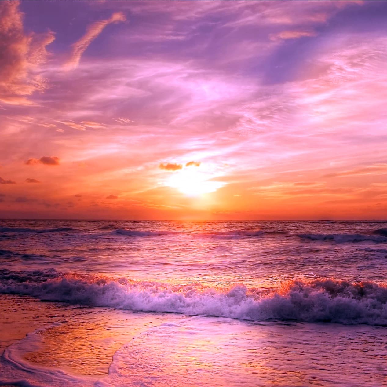 A typical Jimbaran sunset