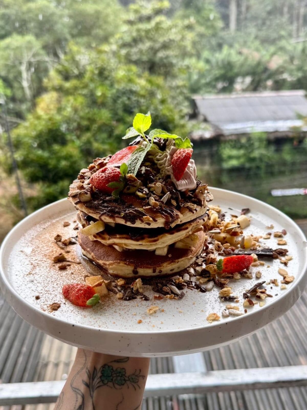 Pancake stack