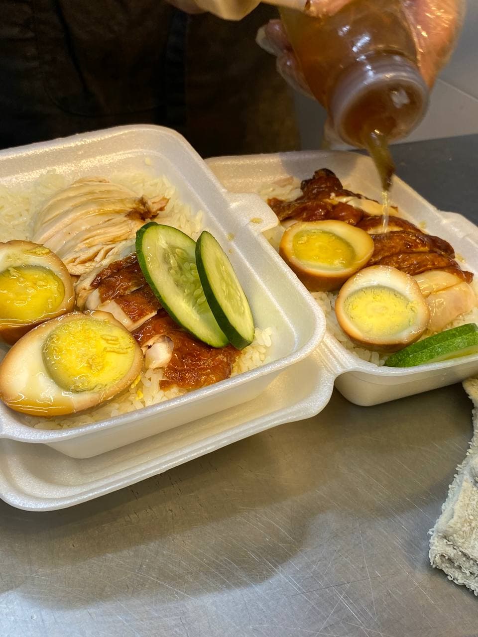 Hainese chicken rice