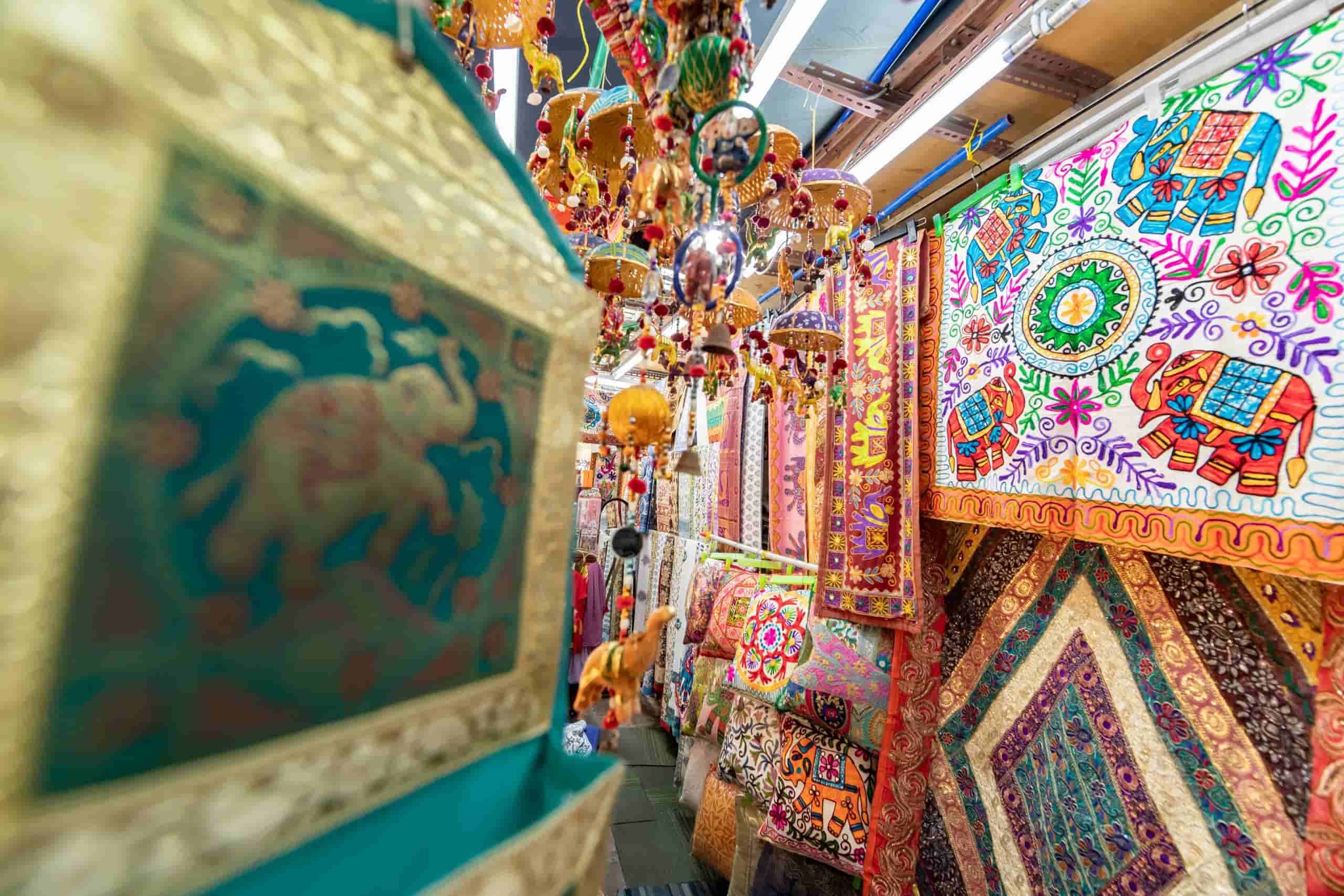 Embroidered textiles and fabrics