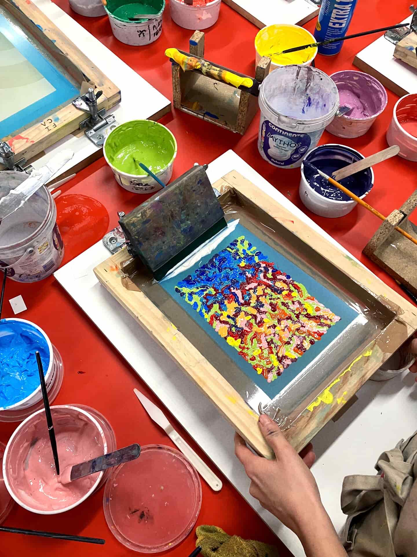 Screen printing techniques