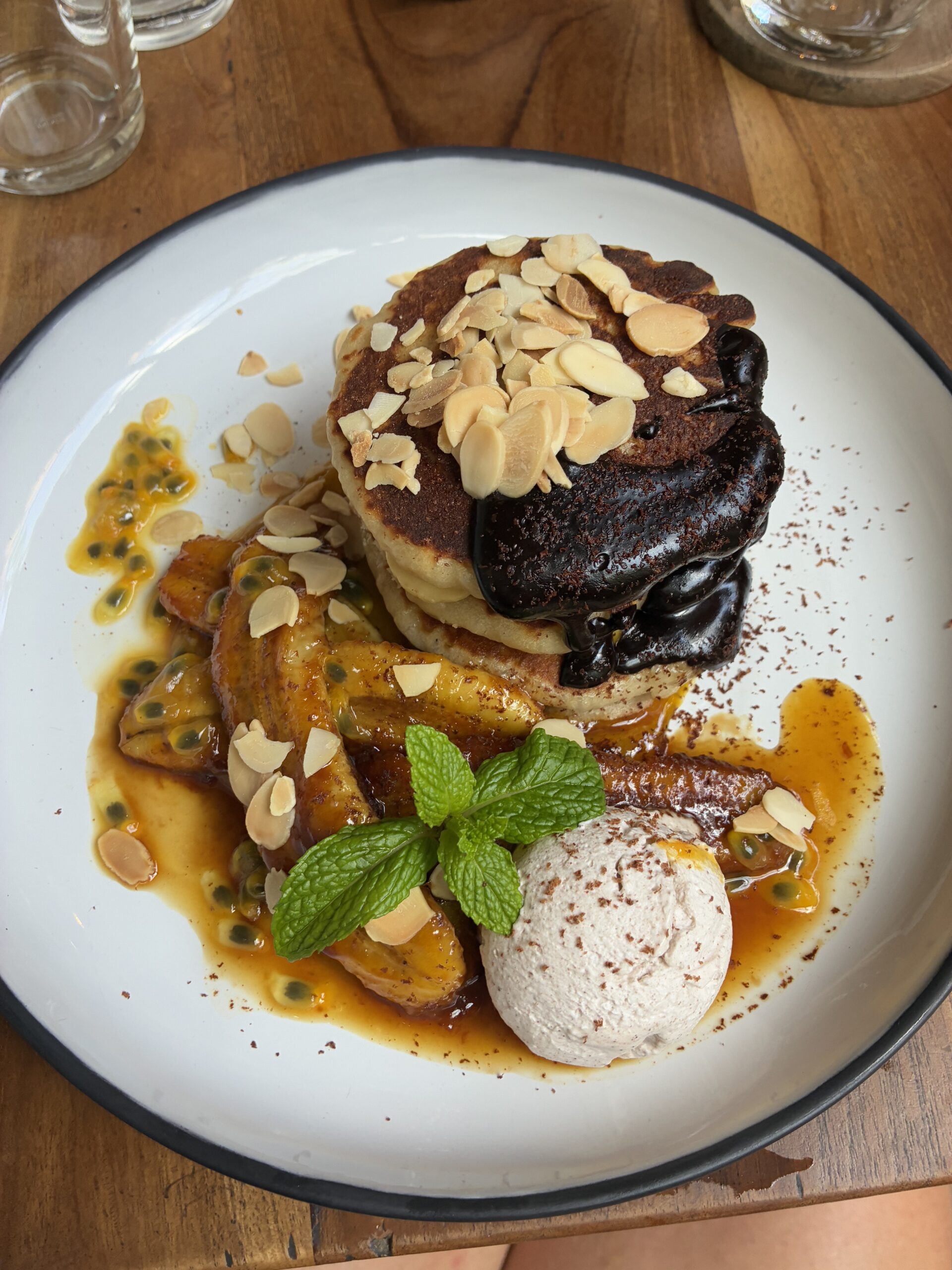 Weligama Nomad Cafe Vegan Pancakes