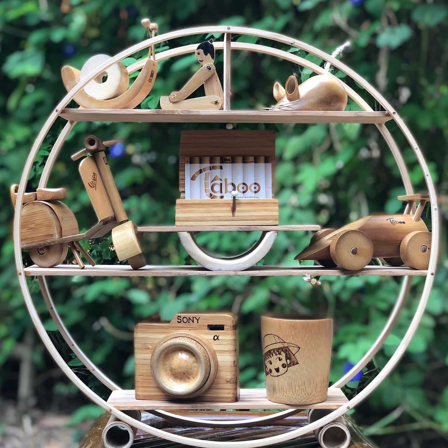 Some examples of what to make during your Hoi An itinerary bamboo class