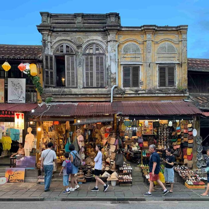 The streets of Hoi An