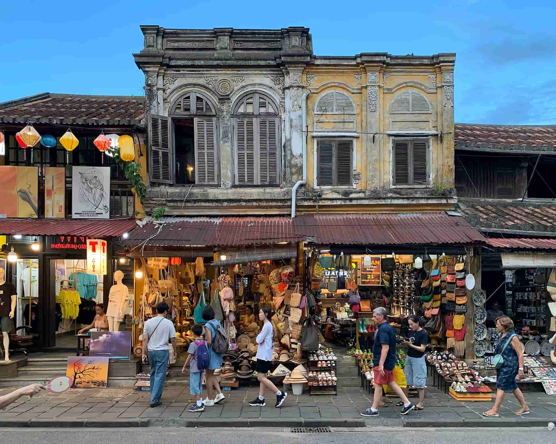 The streets of Hoi An