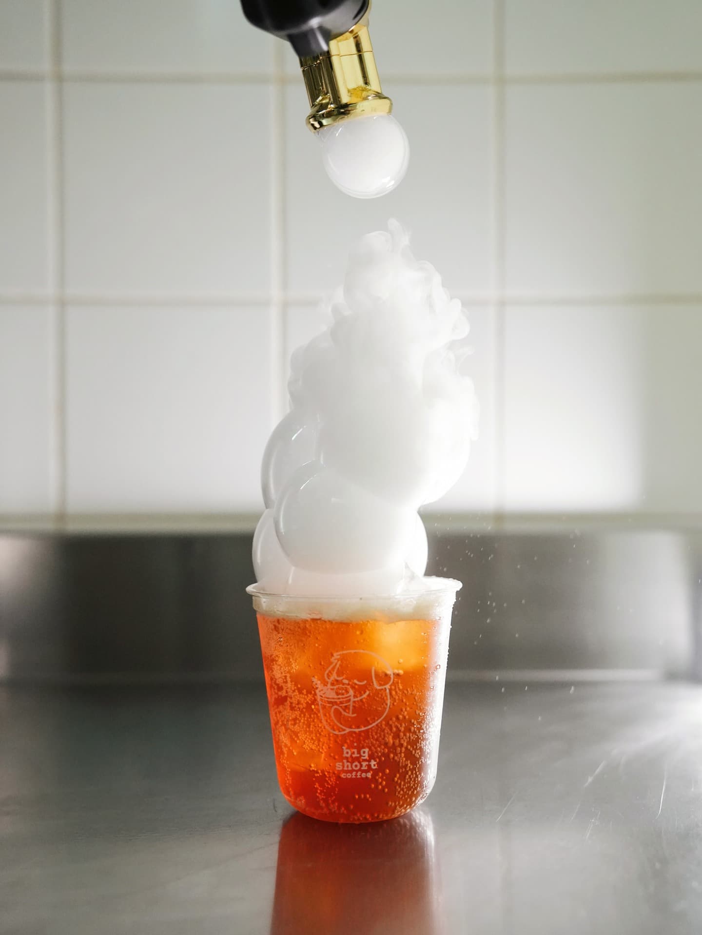Their bubble cola coffee