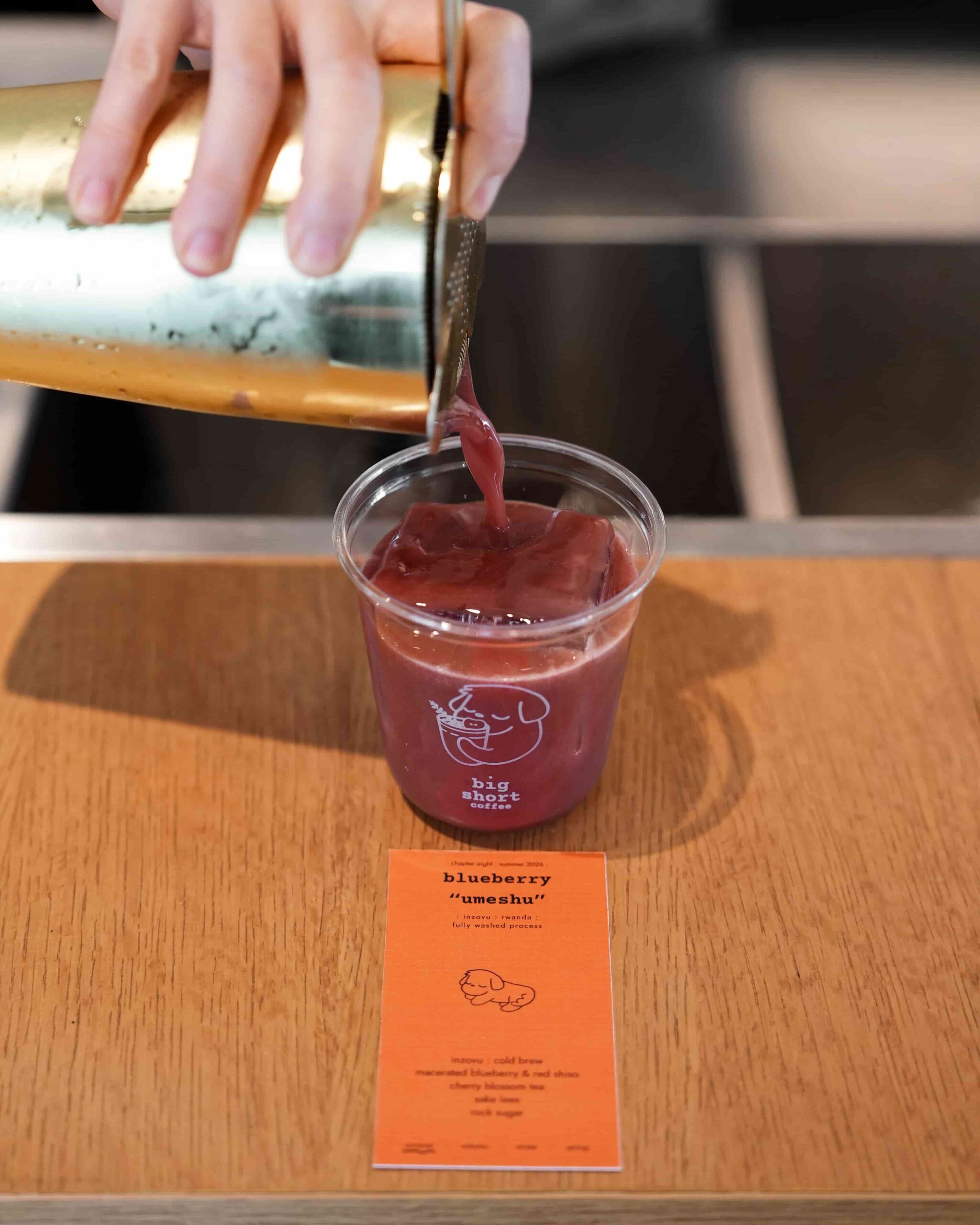 blueberry &ldquo;umeshu" coffee