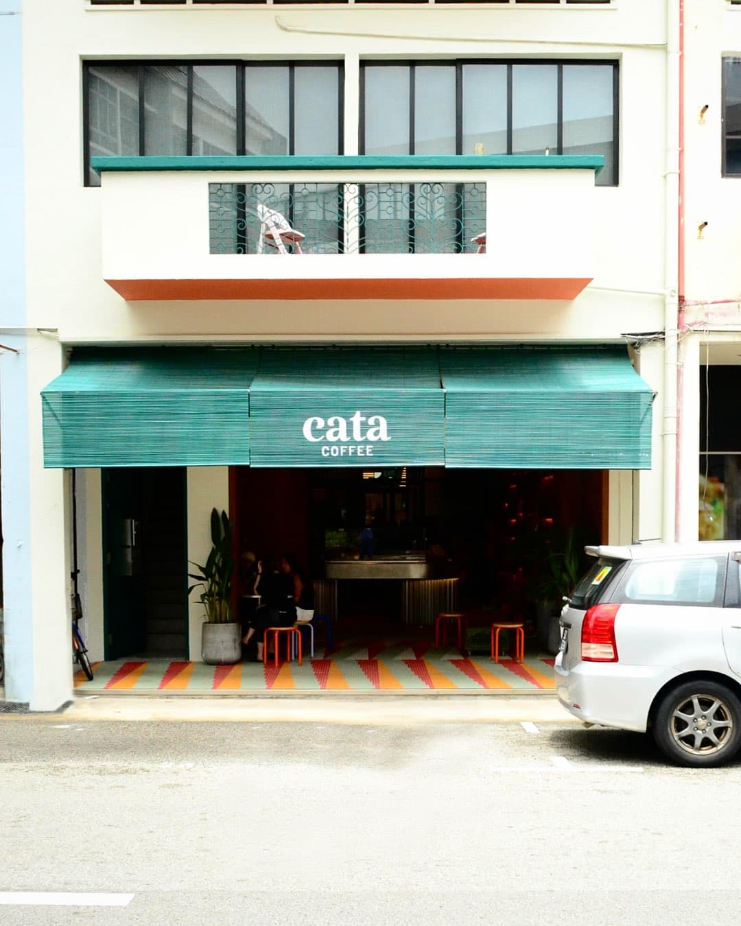 Exterior of cata coffee