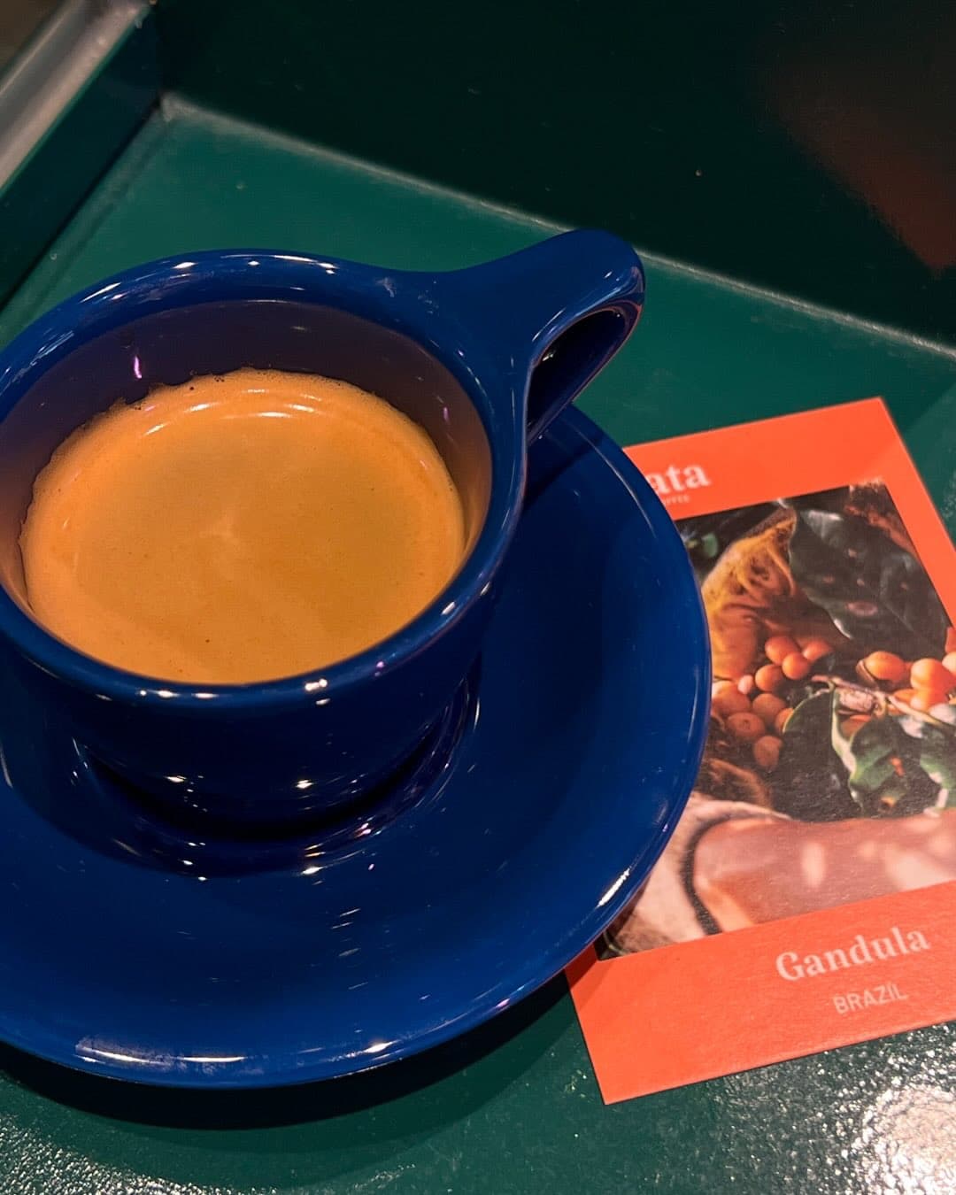 Strong espresso