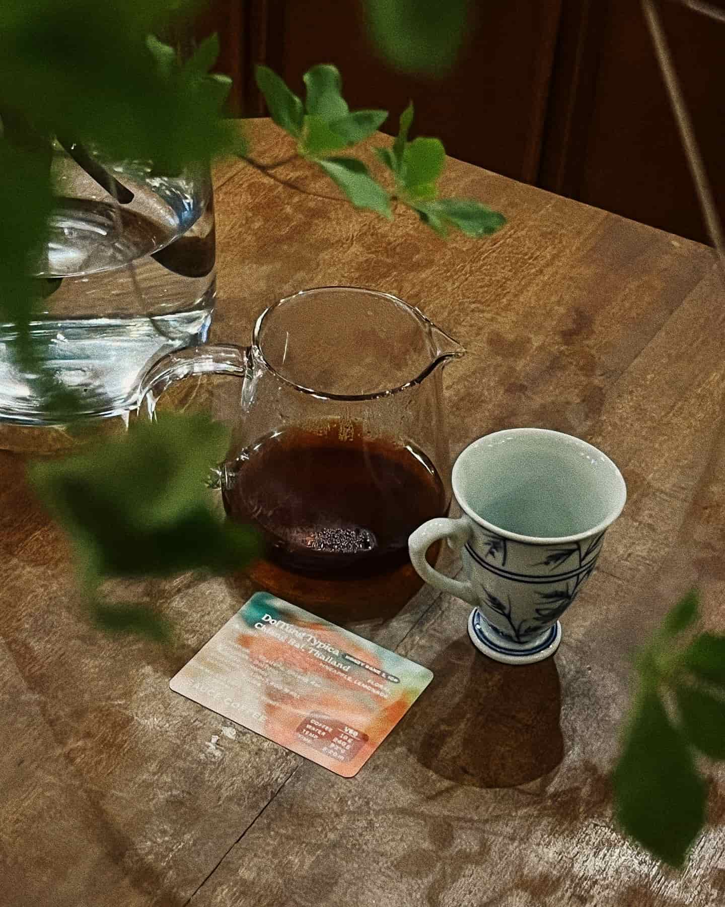 Filter coffee servingware
