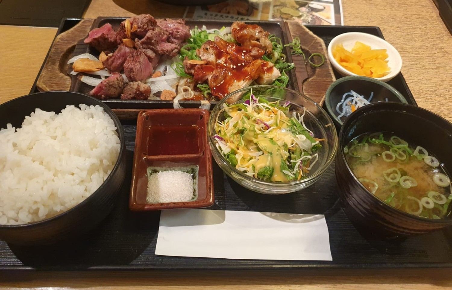 Breakfast in Kyoto - meal set in Japan