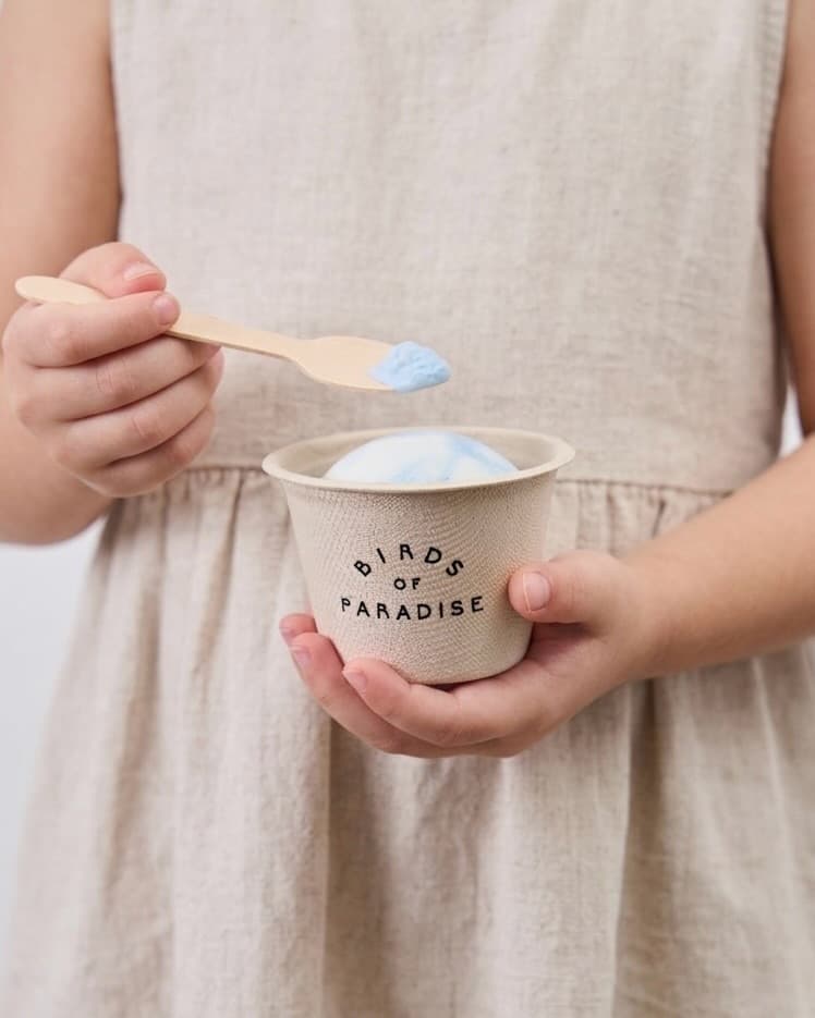 Macadamia Butterfly Pea gelato