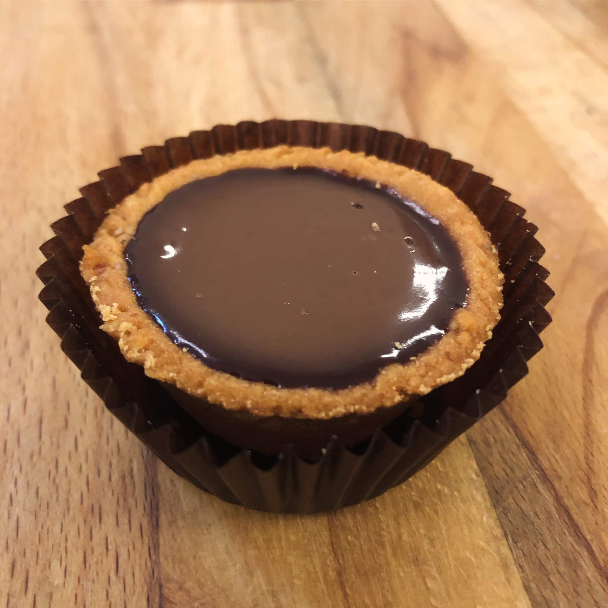 Chocolate pudding tart