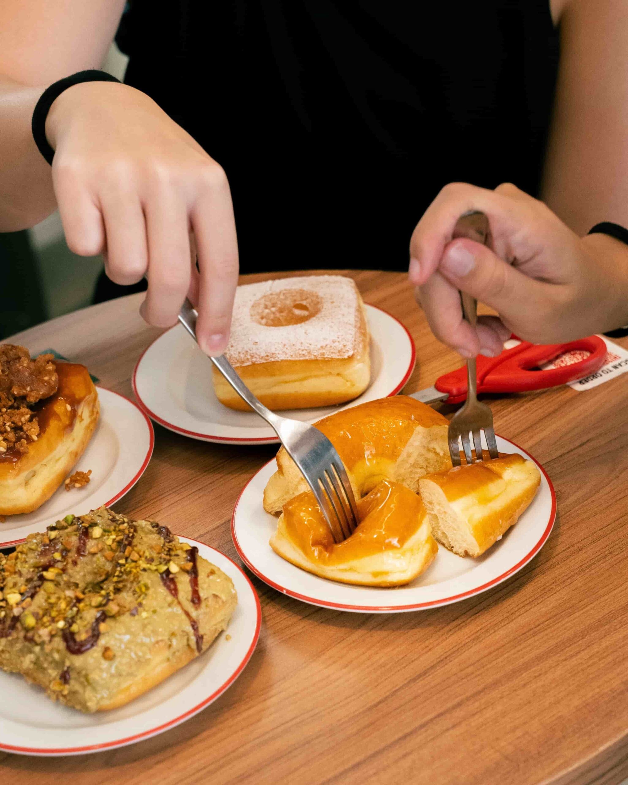 A selection of donuts