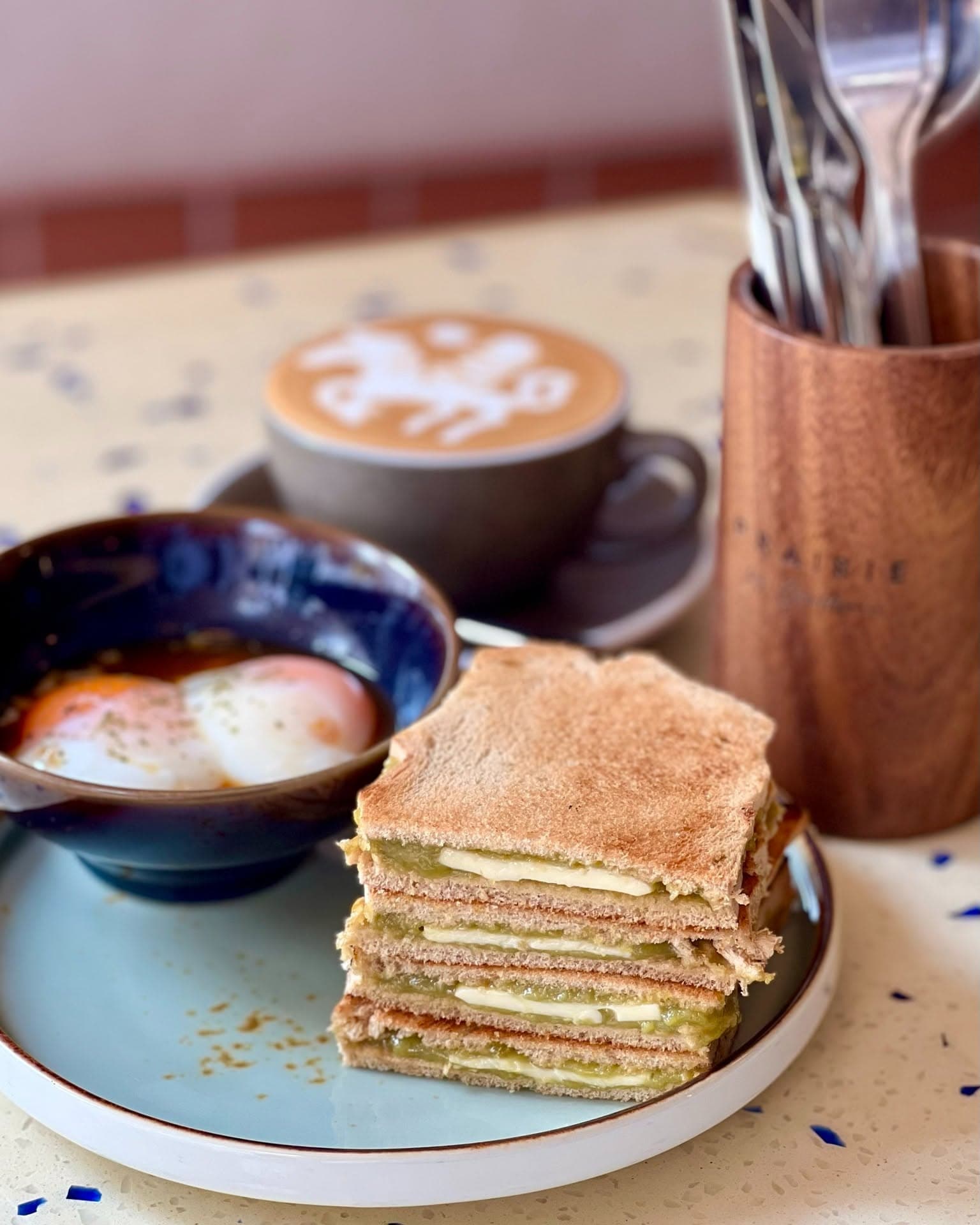 Kaya toast