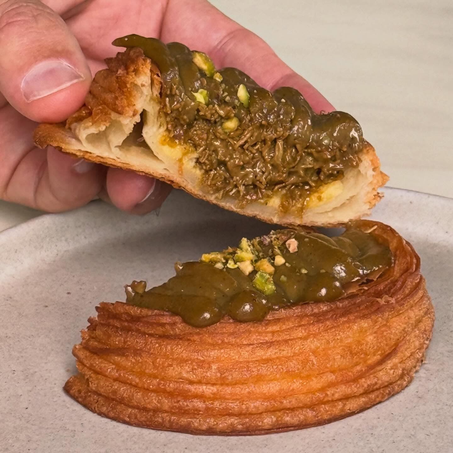 Pistachio danish