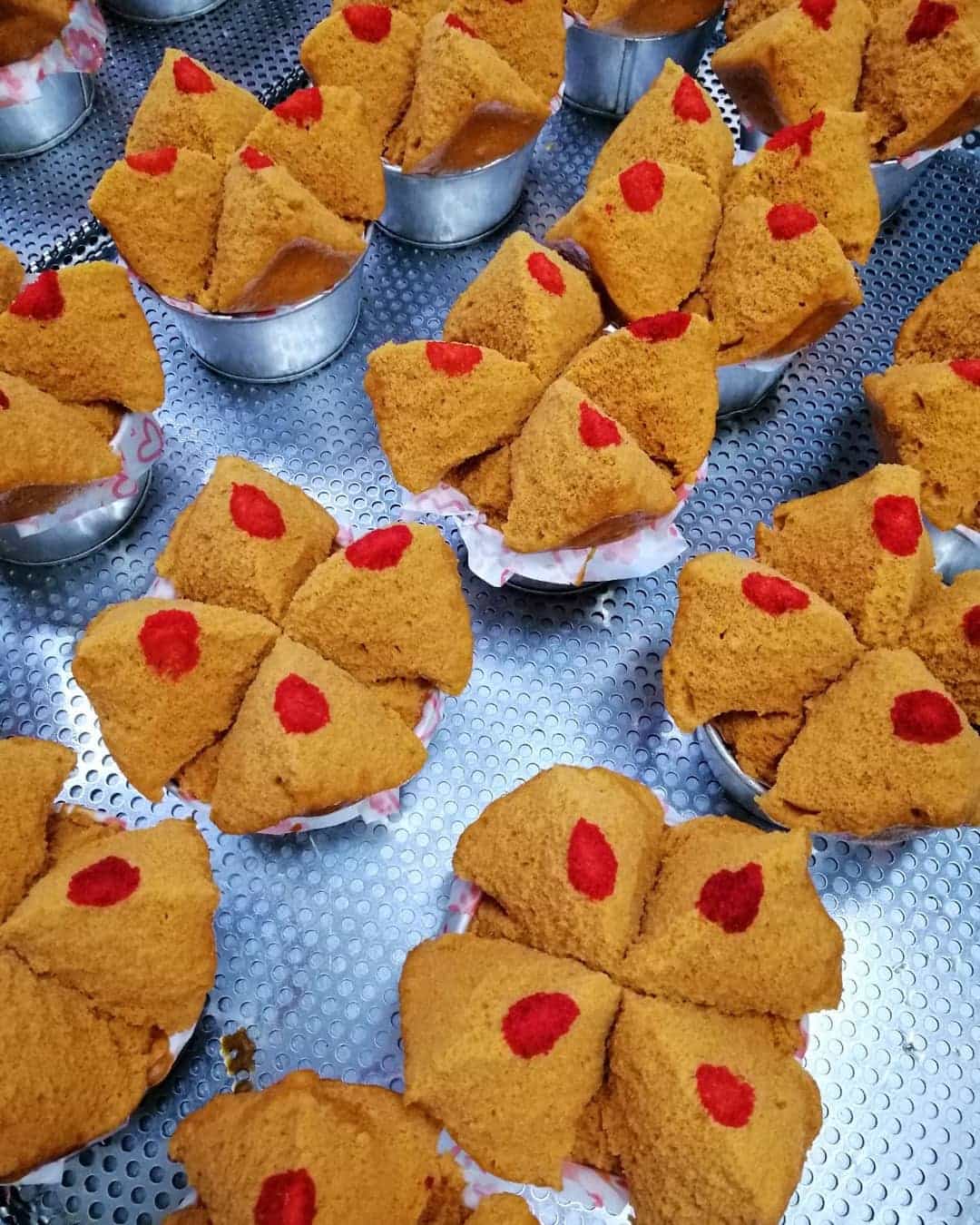 Traditional Singaporean baked goods sold at the bakery