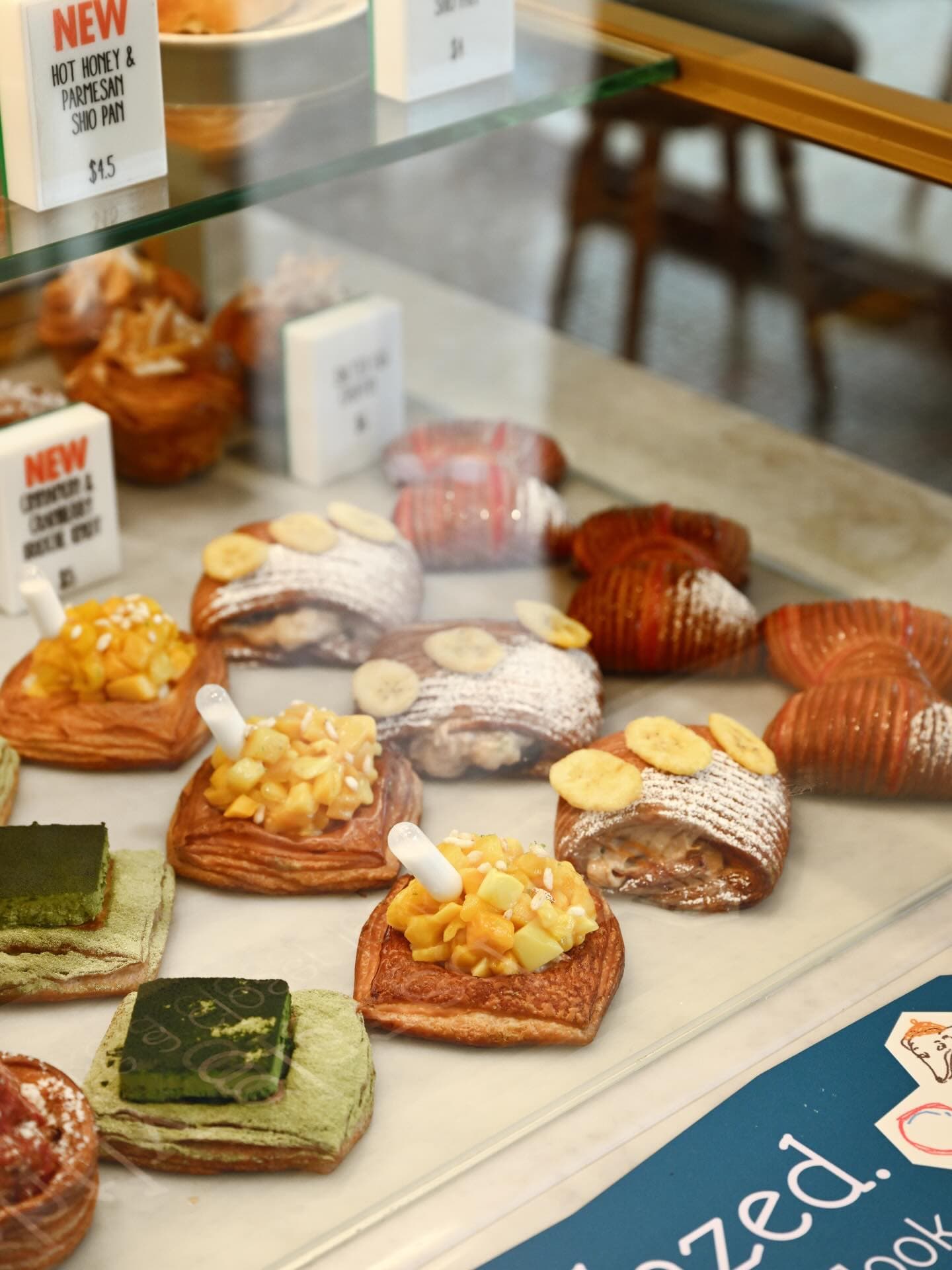 A selection of pastries