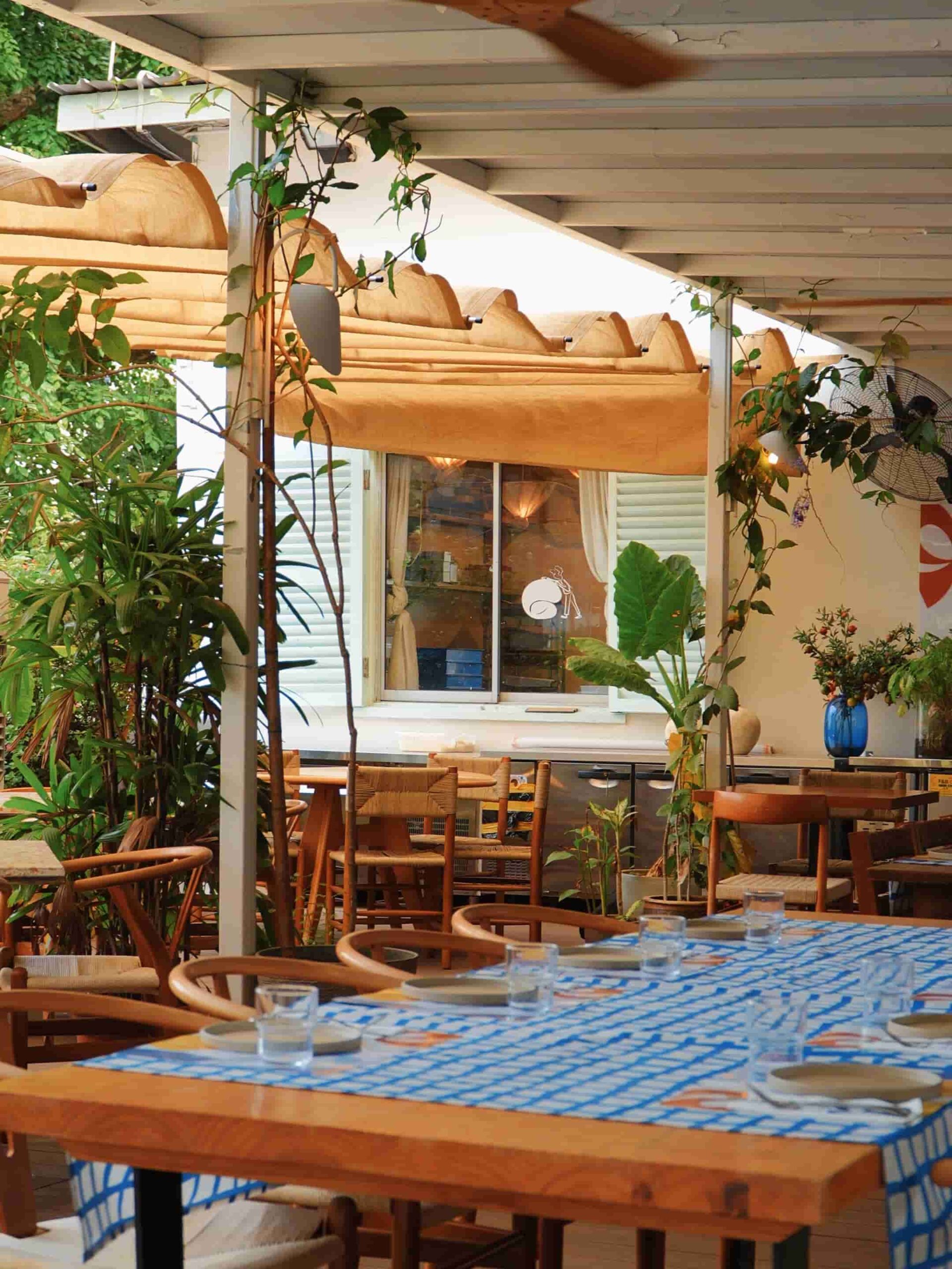 Outdoor seating