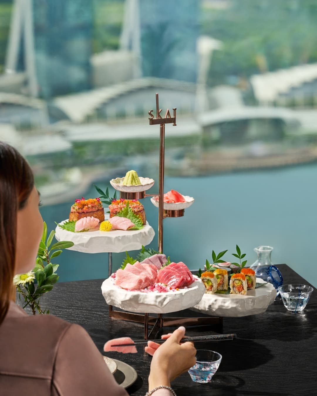 Sushi and views