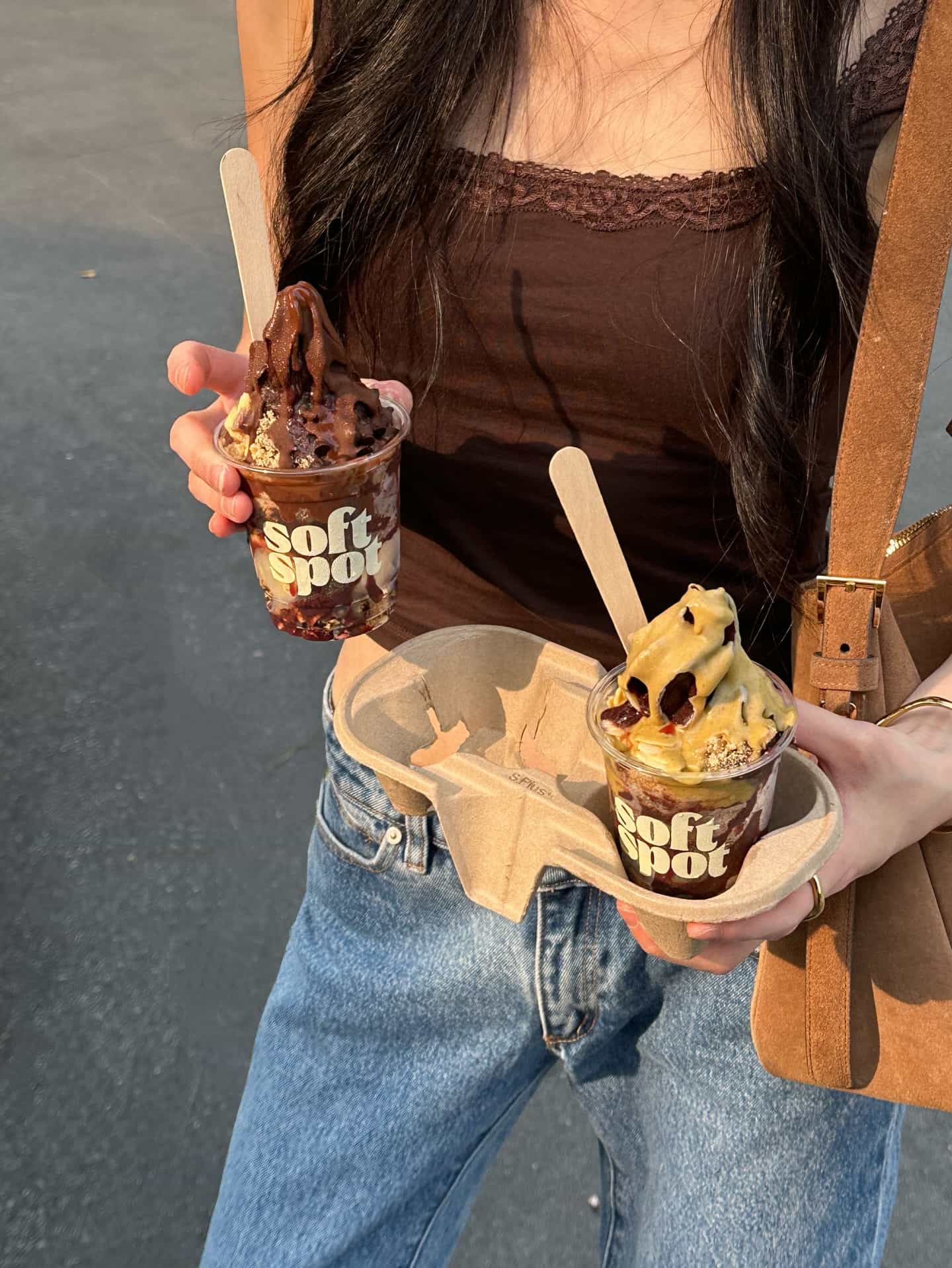 Acai, chocolate and Reese's flavors